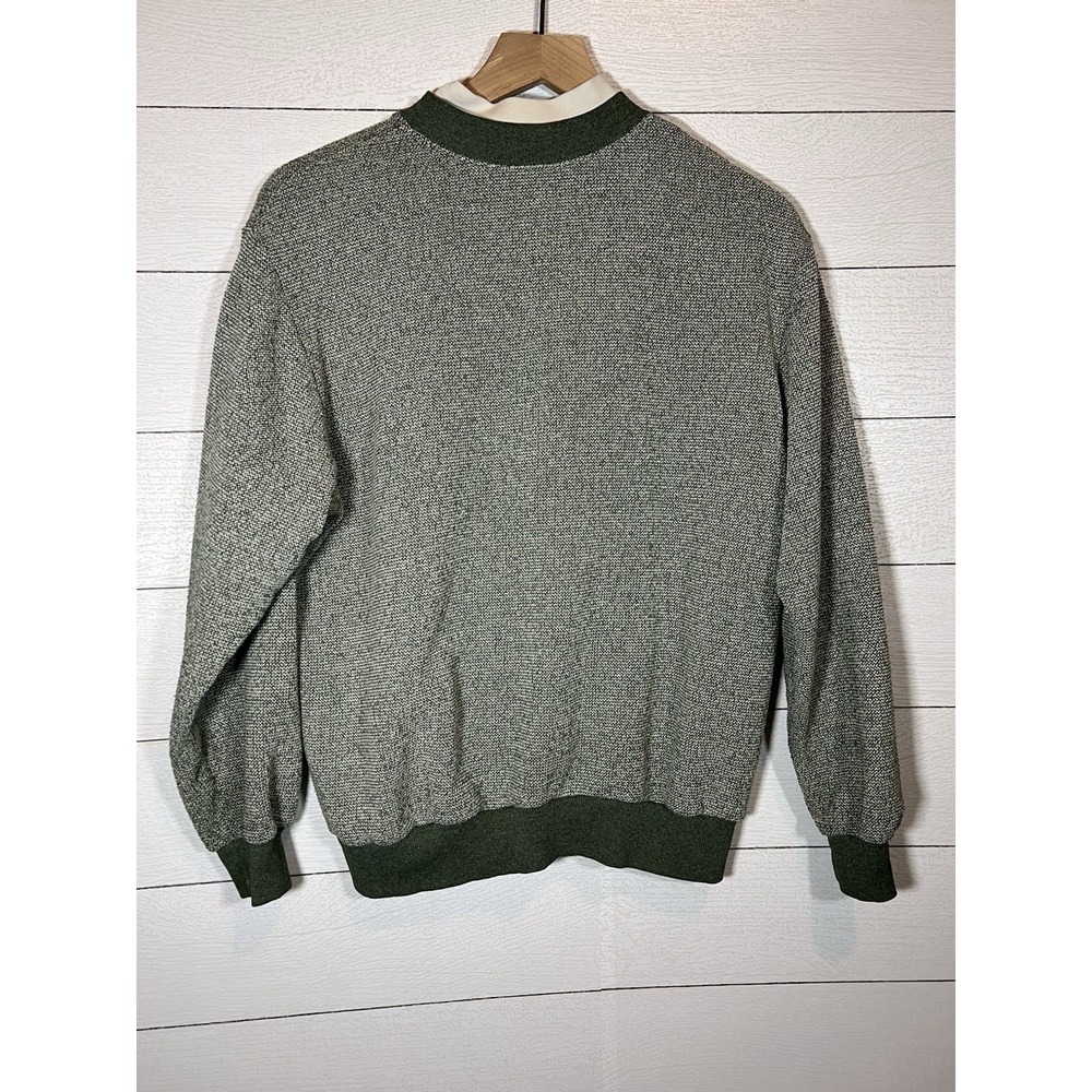 Bon Worth Cottagecore Floral Flower Women's Pullover Sweater Green Vintage XS - Picture 5 of 10